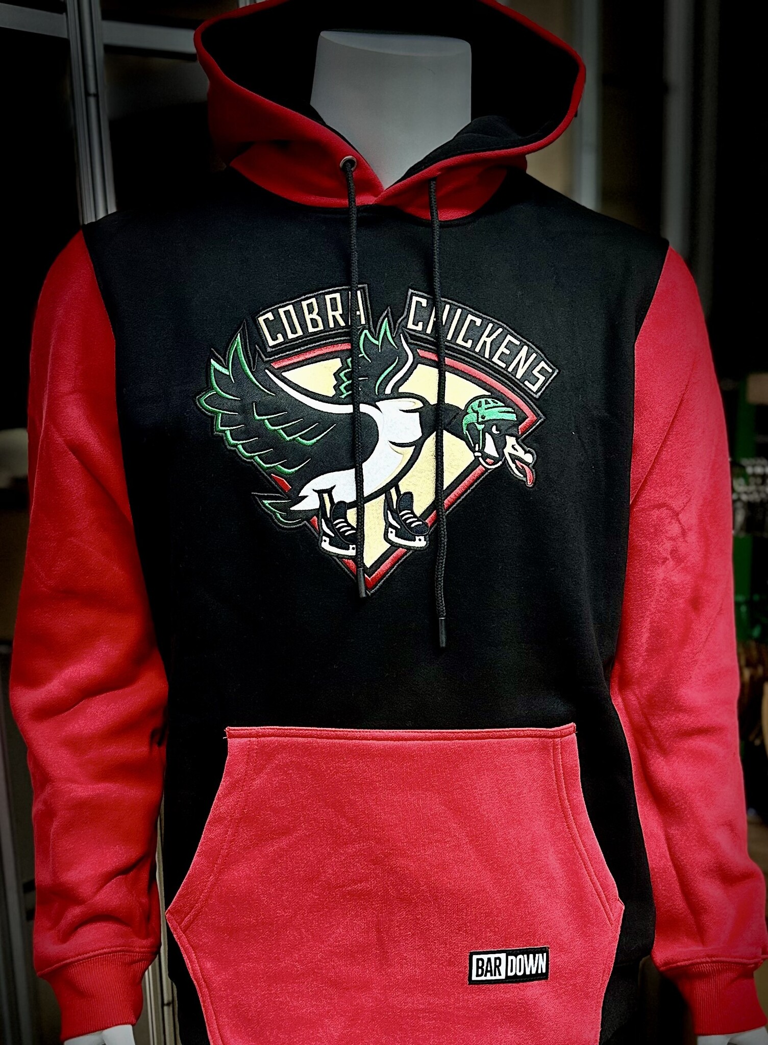 BARDOWN SPORTS INC. Cobra Chicken Bardown Hoodie - YOUTH