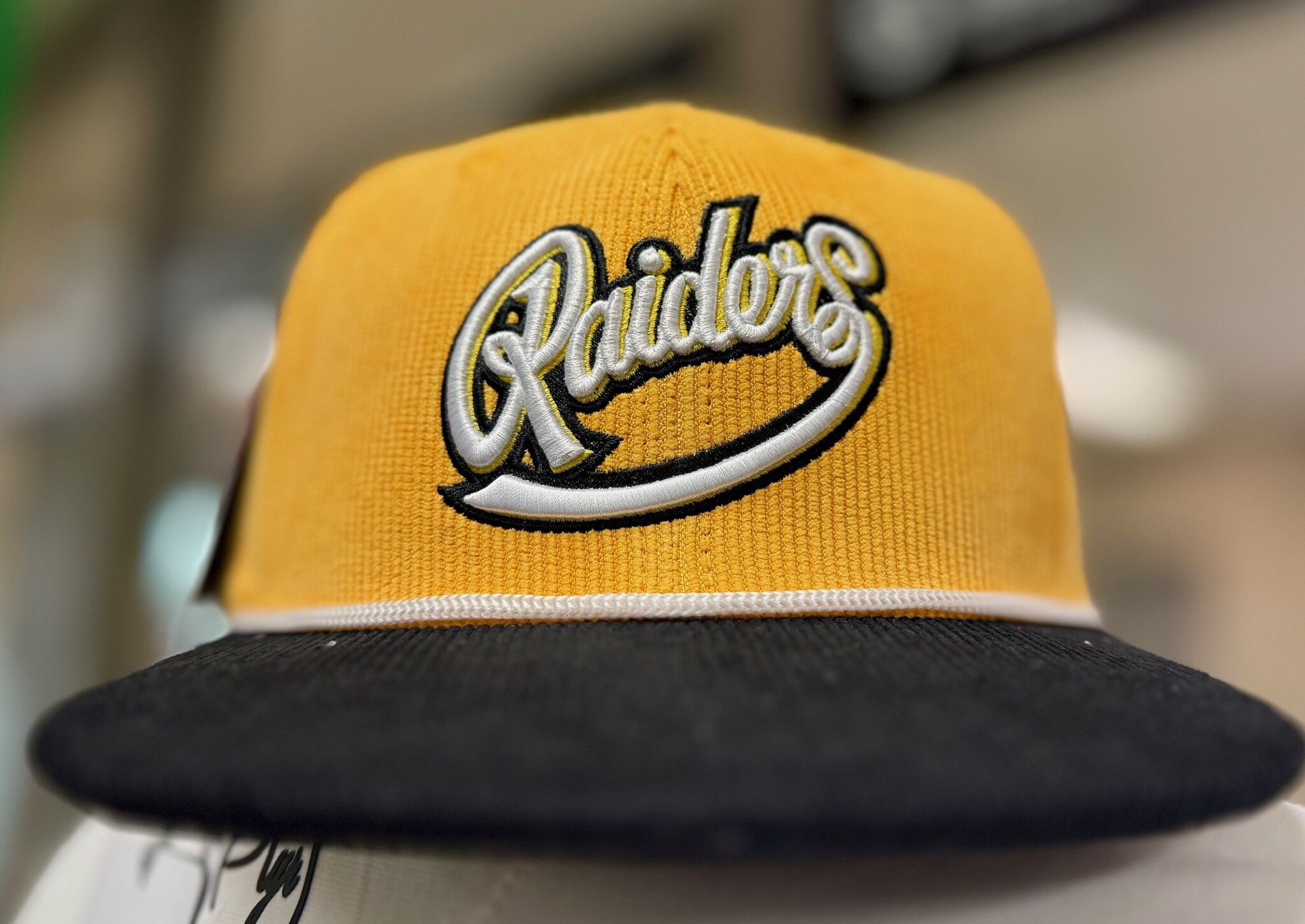 BARDOWN SPORTS INC. Raiders Bardown Corduroy Hat - Limited