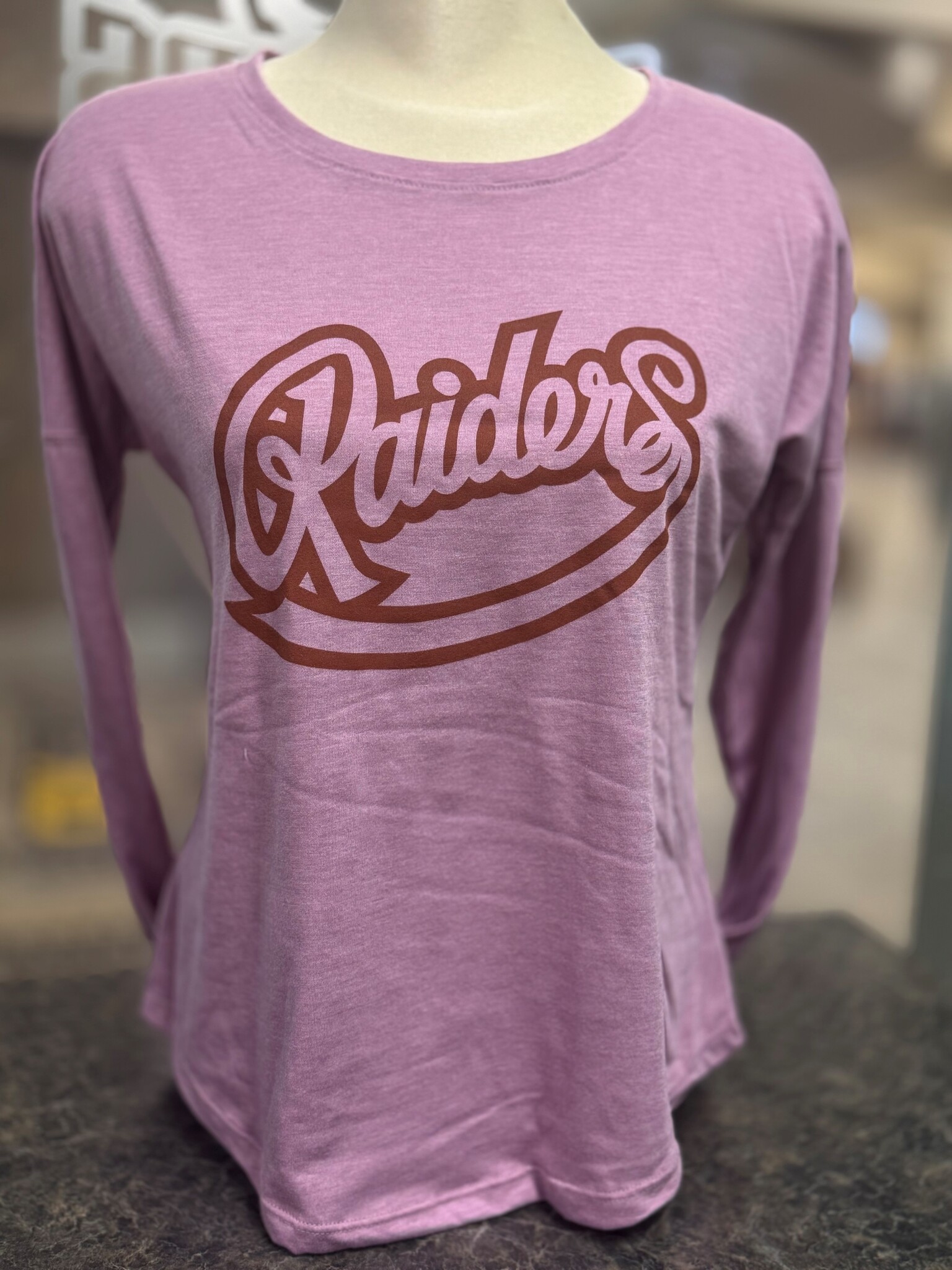 Ladies Dusty Rose Triblend