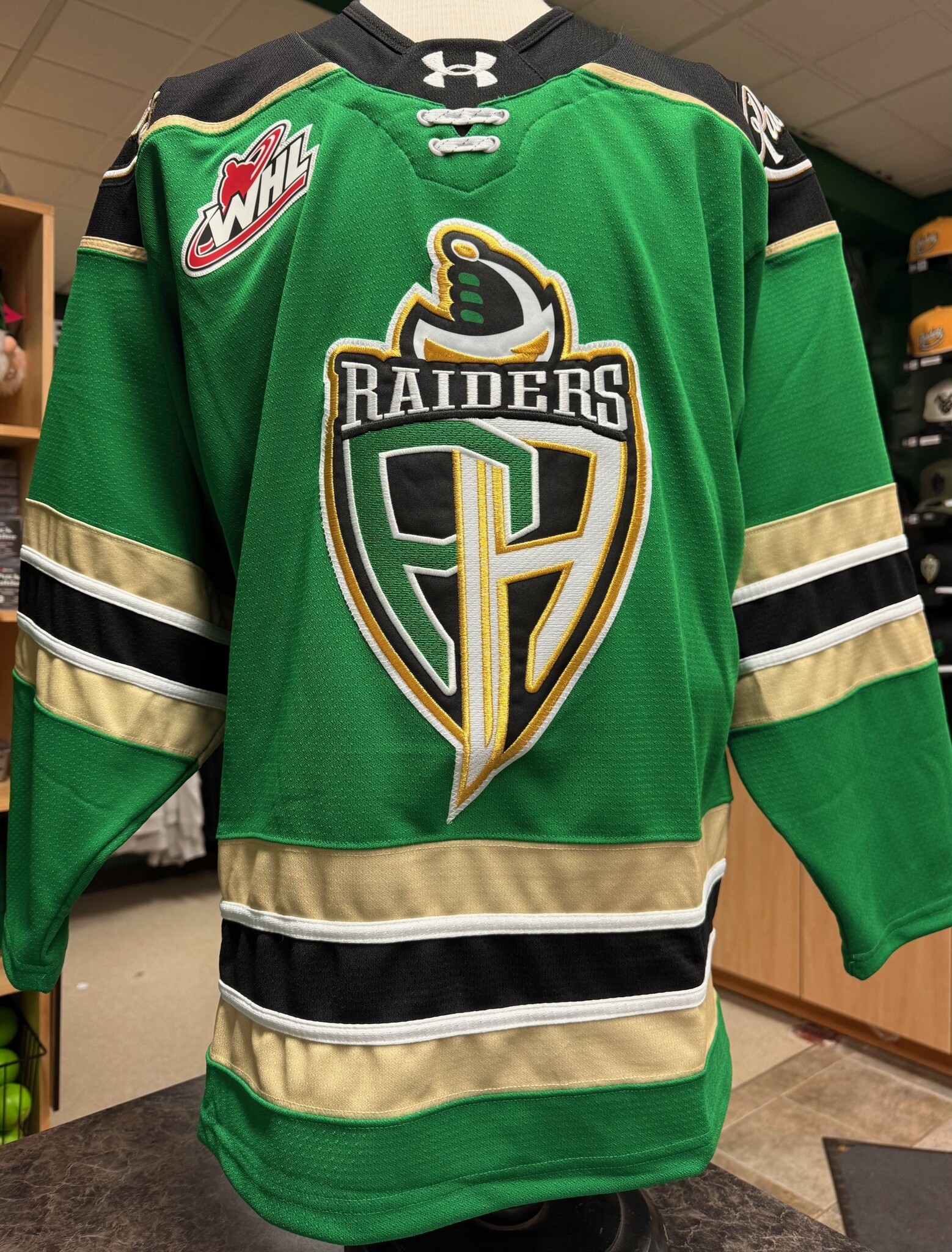 UNDER ARMOUR Raiders Replica Green Jersey