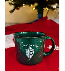 Raiders Campfire Green Ceramic Mugs