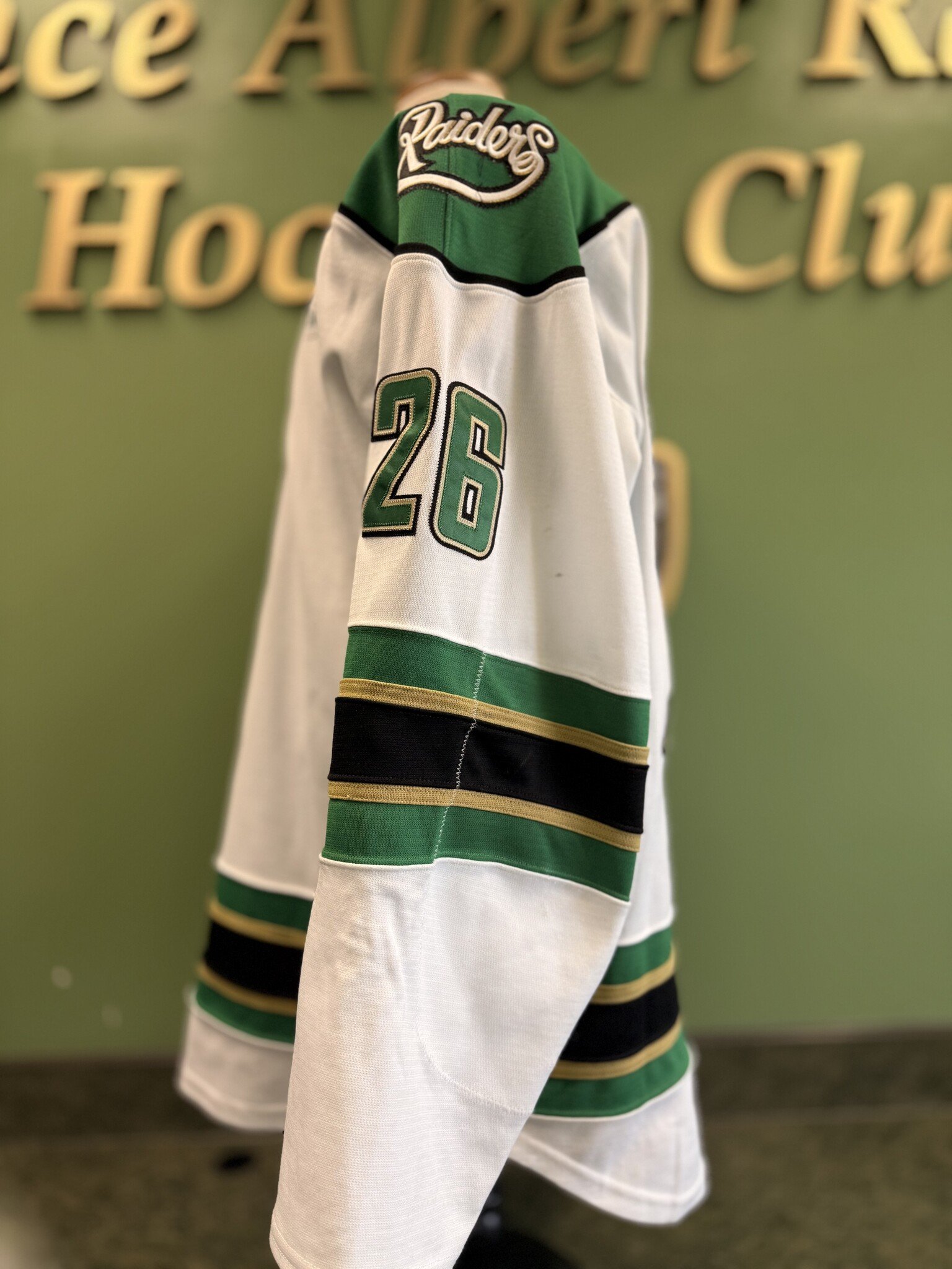 CCM White Game Worn Jerseys