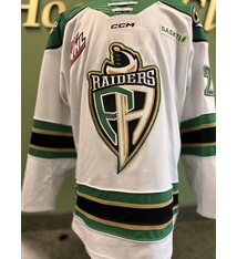 CCM White Game Worn Jerseys