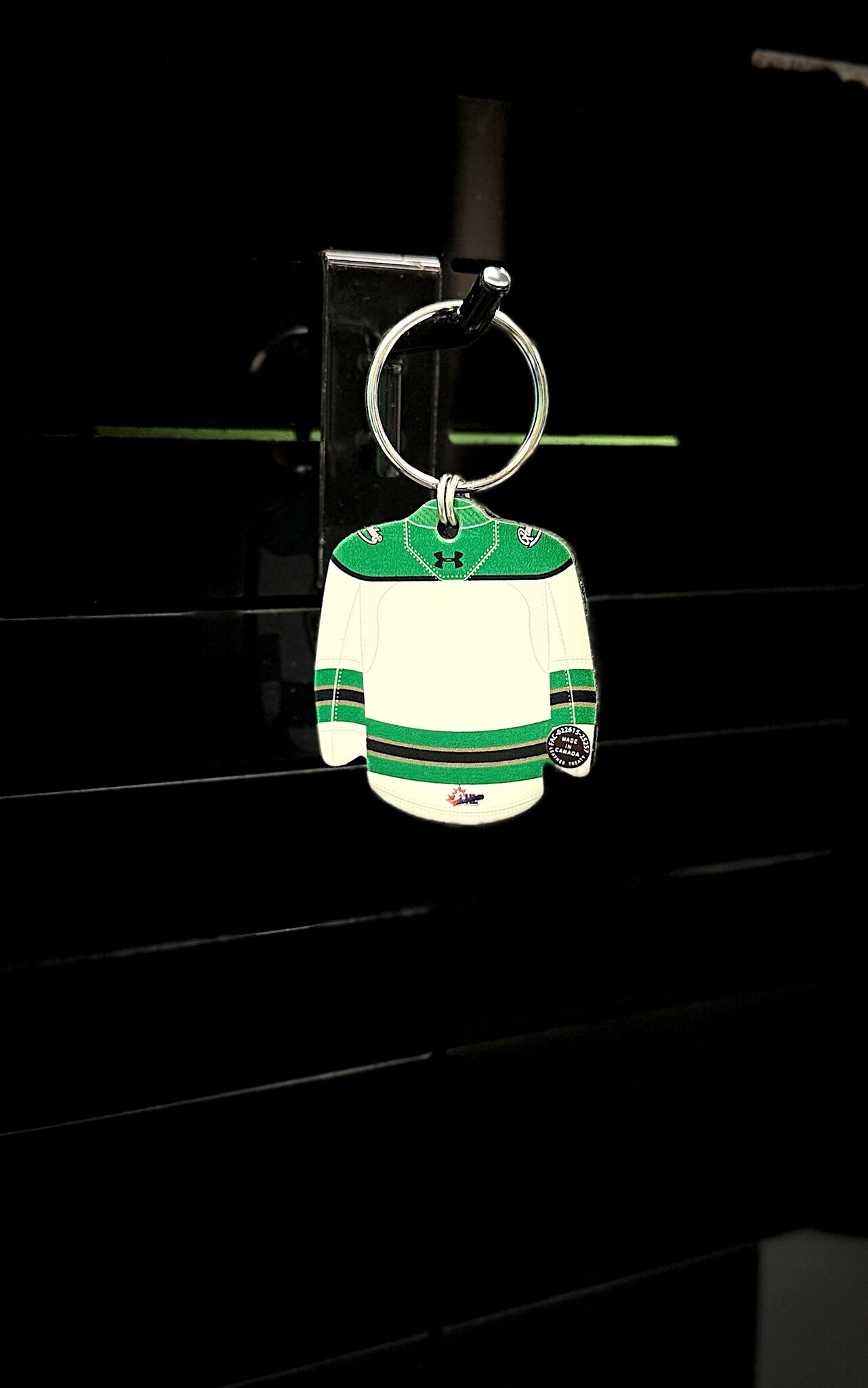 Leather Treaty Keychain - Double Sided - Jersey