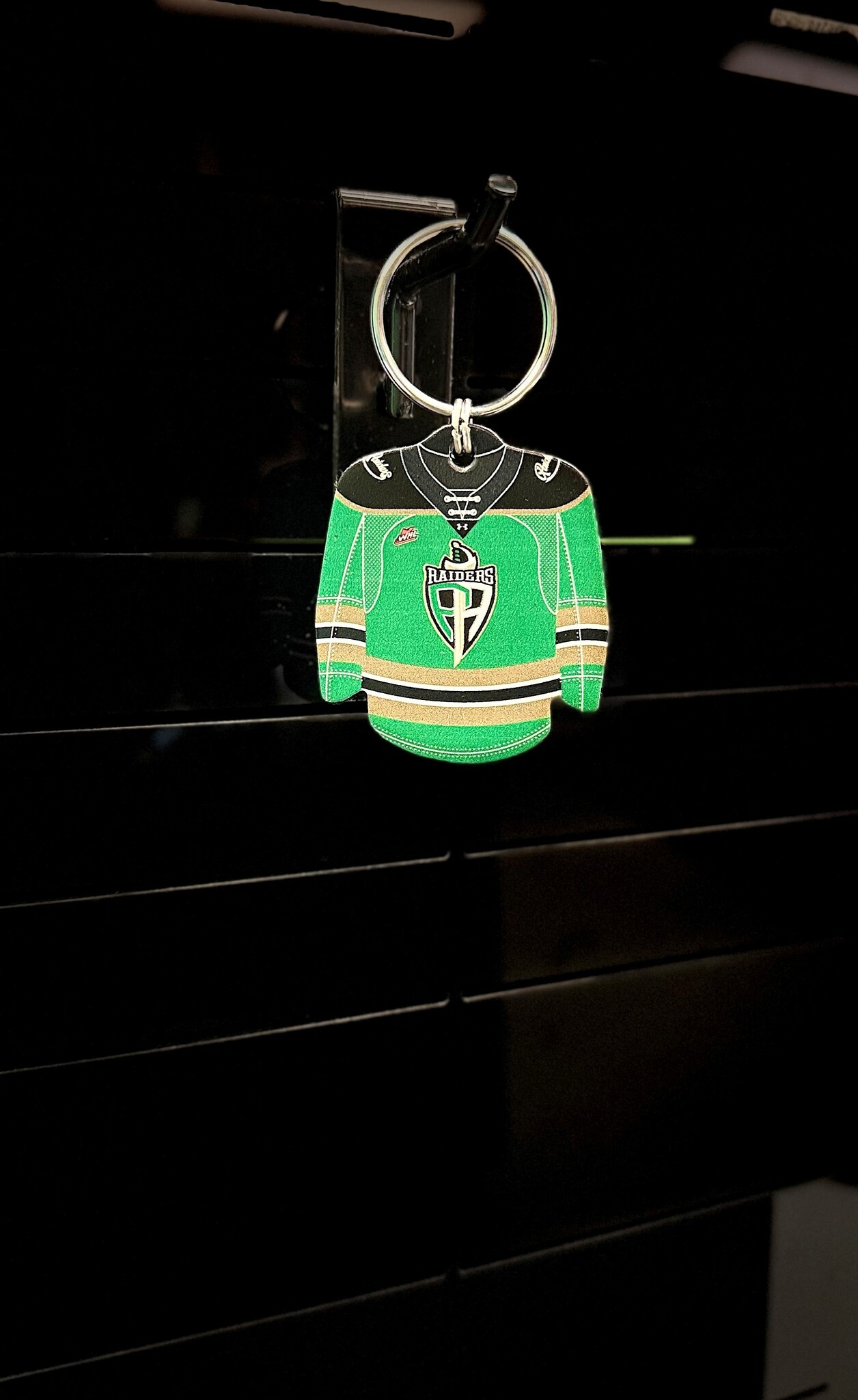 Leather Treaty Keychain - Double Sided - Jersey