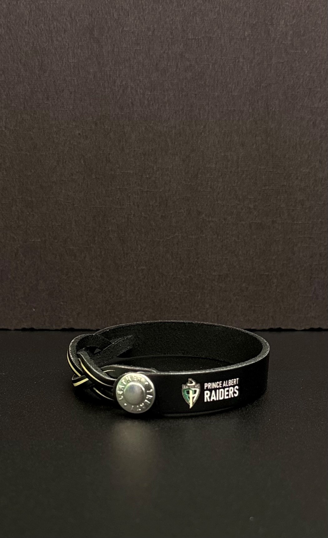 Leather Treaty Single Braid Bracelet