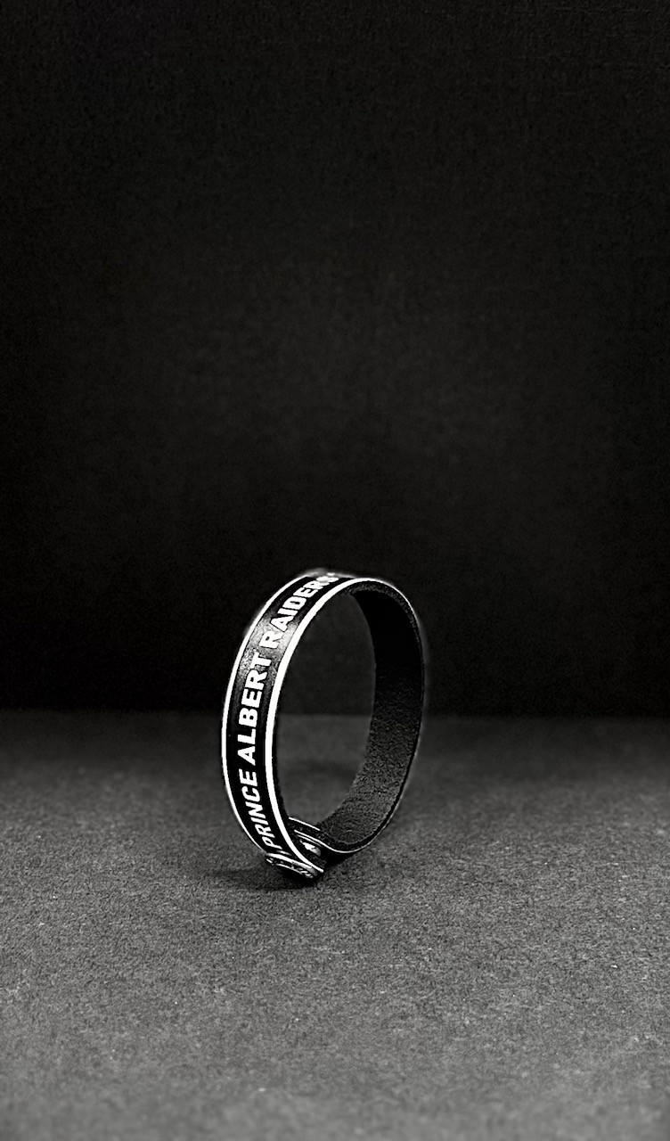 Leather Treaty Slim Bracelet