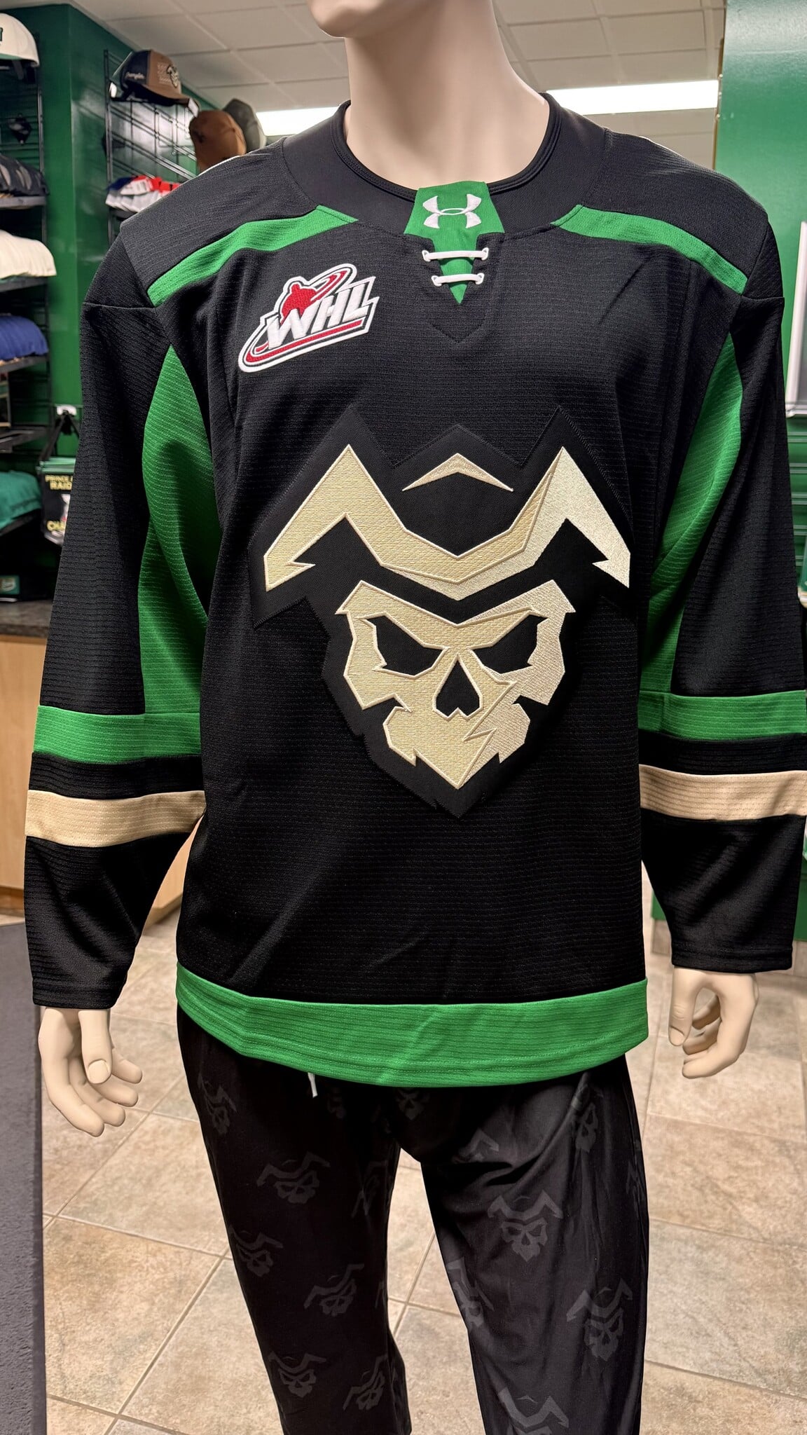 UNDER ARMOUR Raiders Replica SKULL Jersey