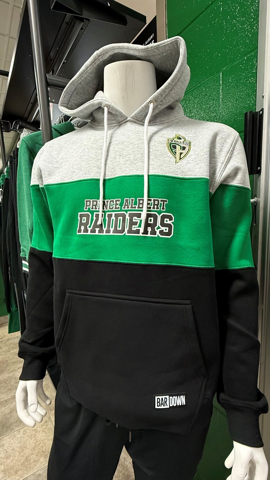 Raiders Bardown Tri-Coloured Block