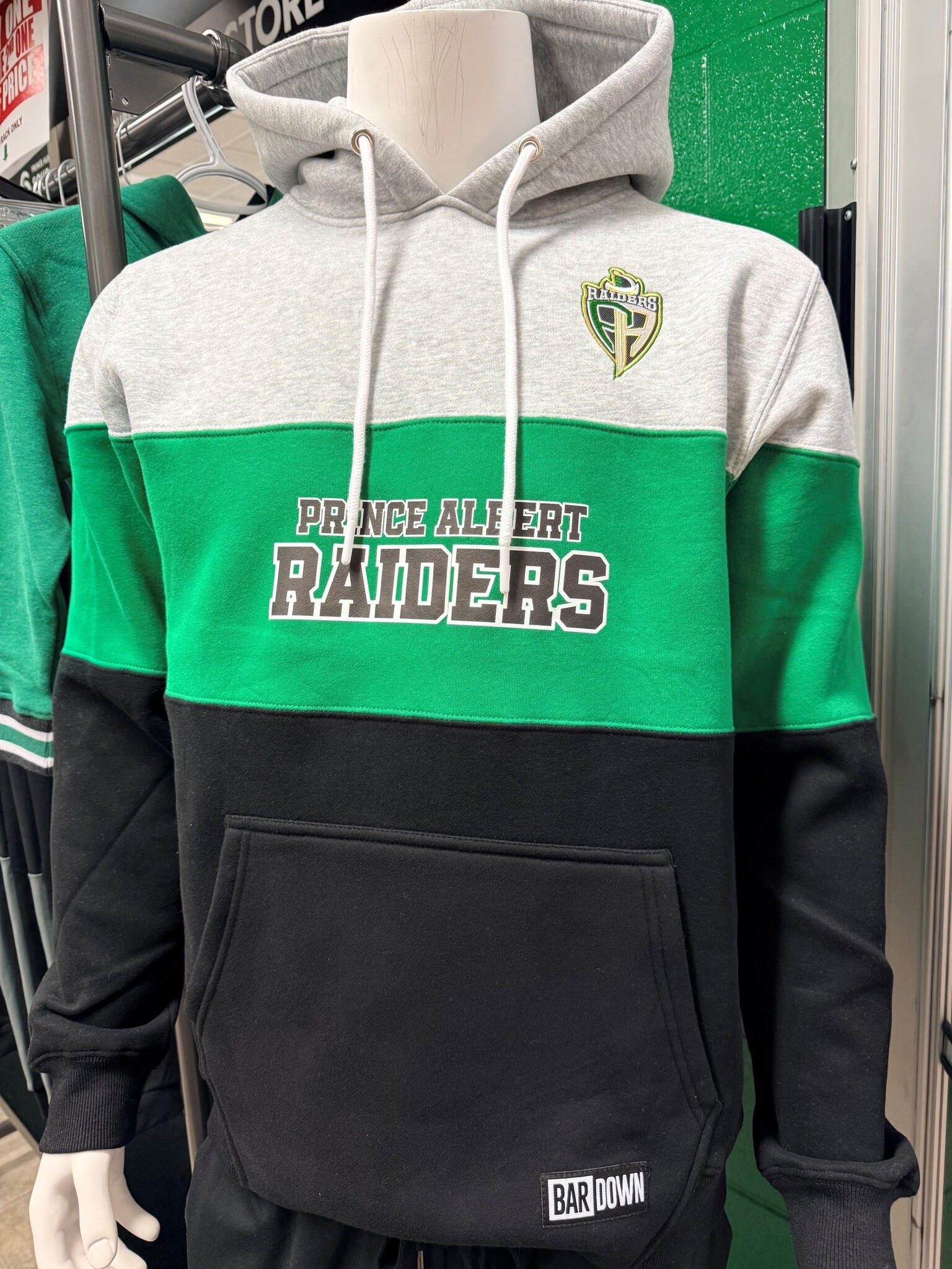 Raiders Bardown Tri-Coloured Block