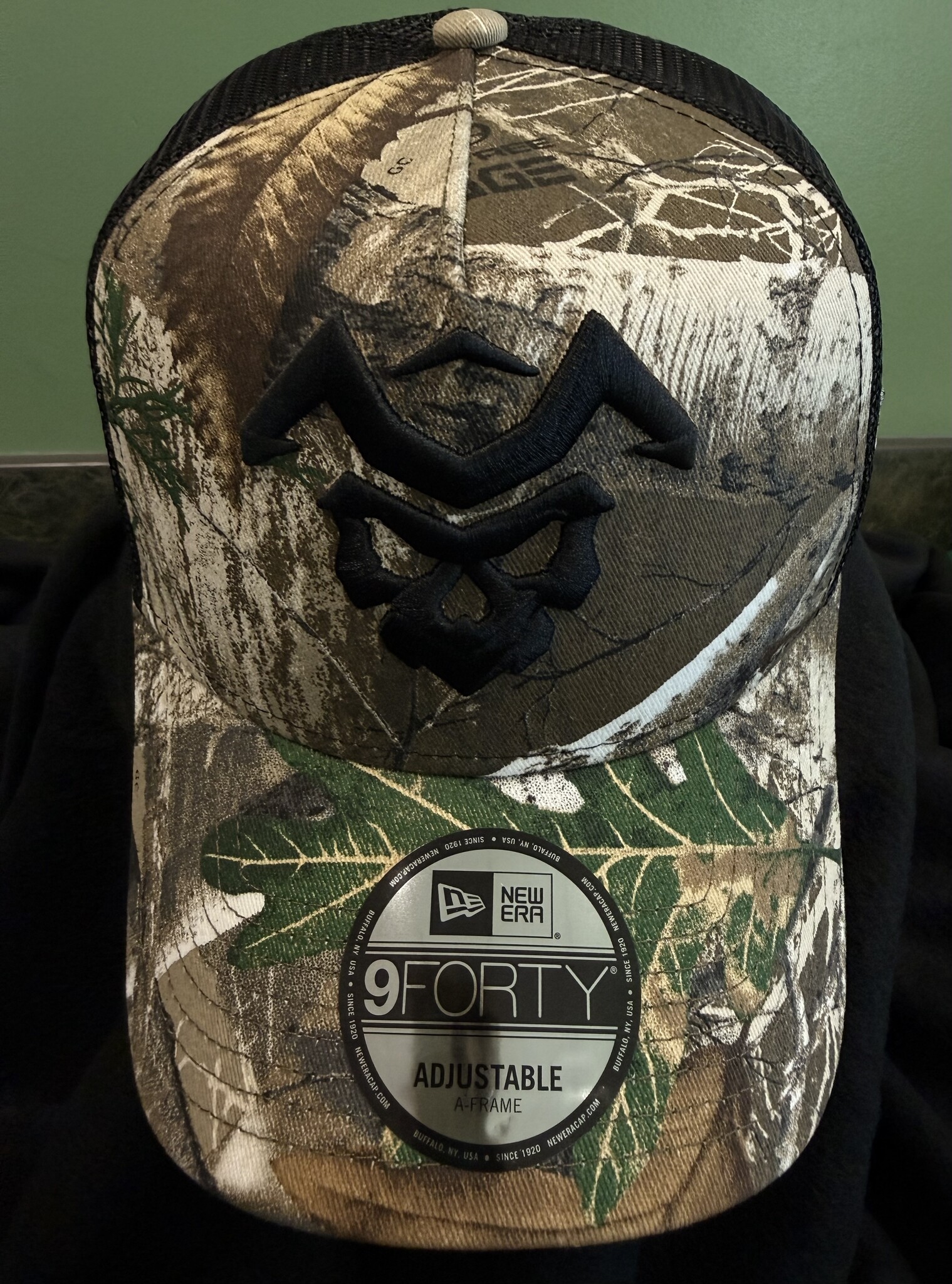 Raiders New Era Real Tree SKULL