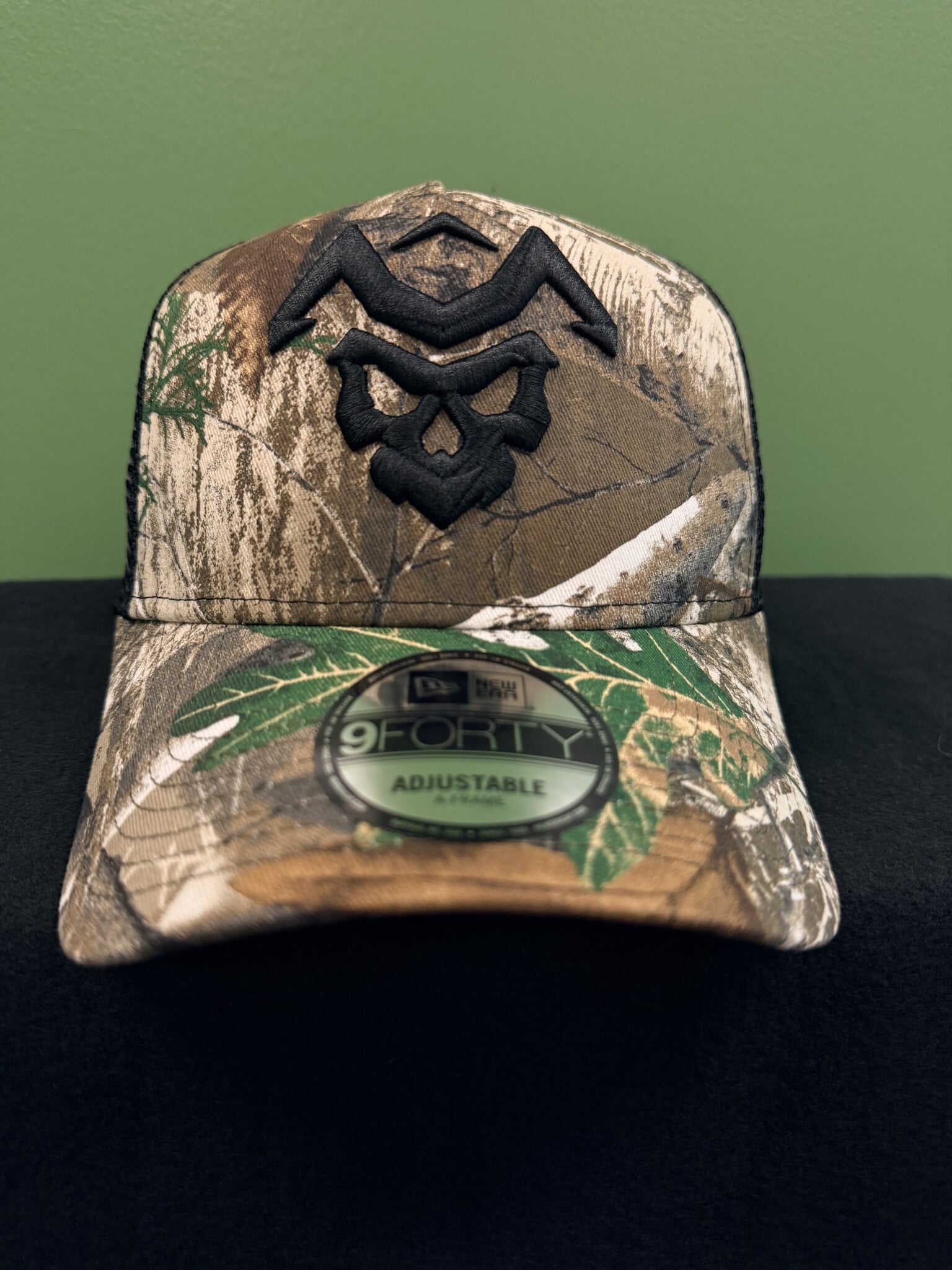 Raiders New Era Real Tree SKULL