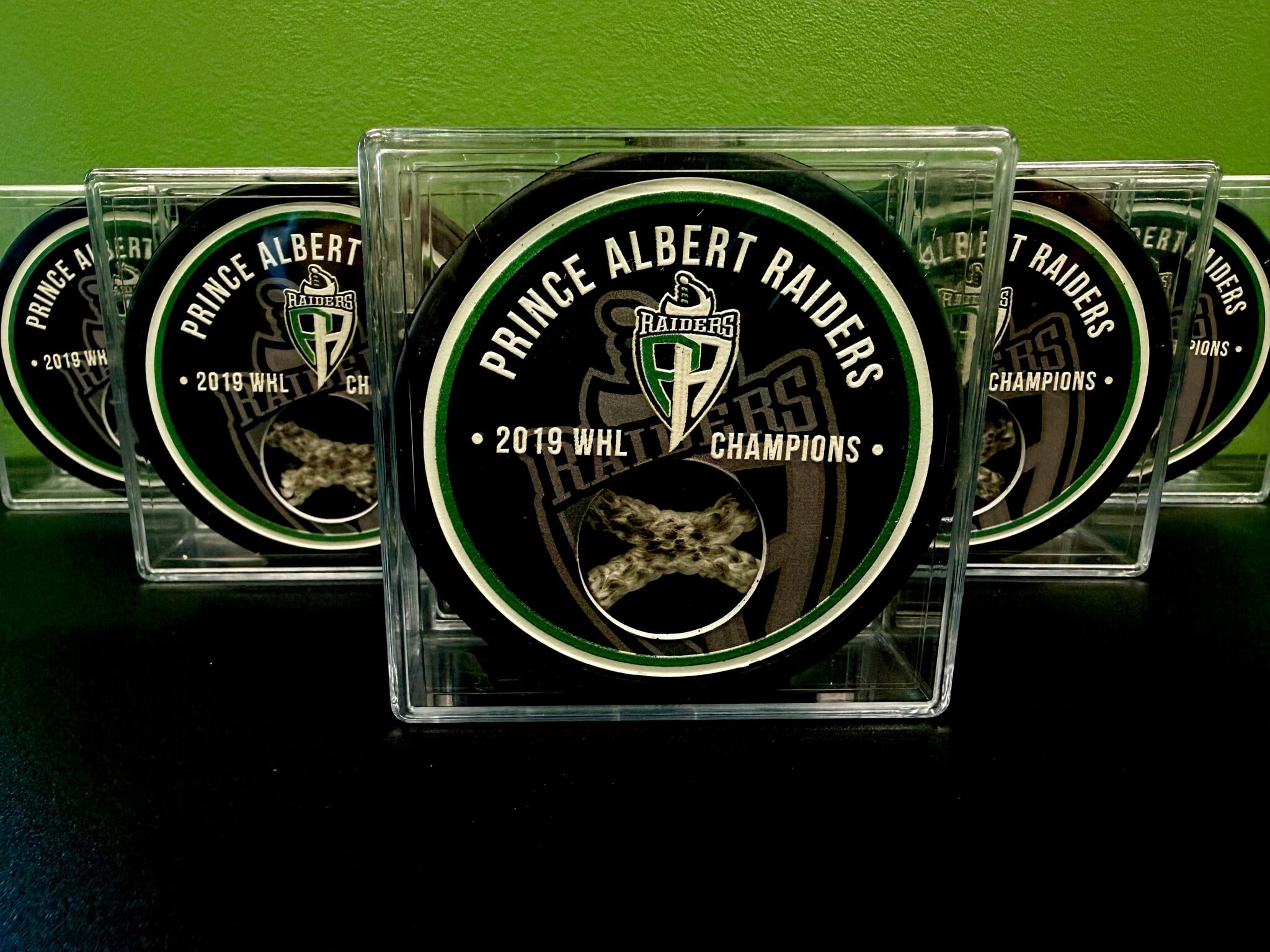 2019 WHL CHAMPIONSHIP  Puck (W/NET) SET