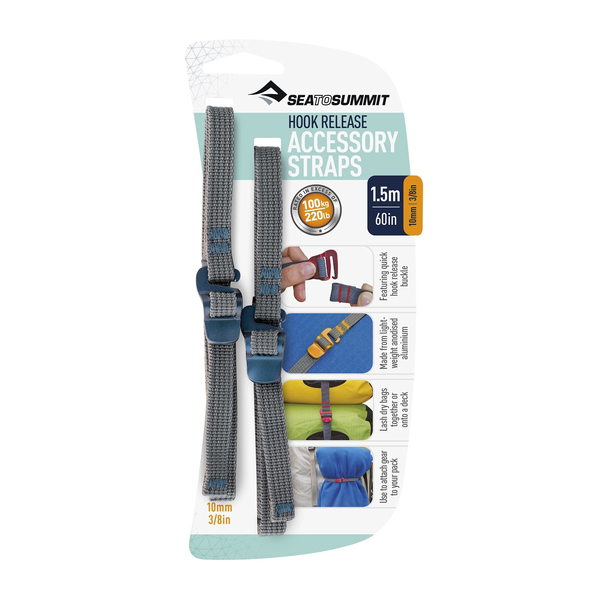 Accessory Straps with Hook Release Leadville Outdoors and Mountain Market