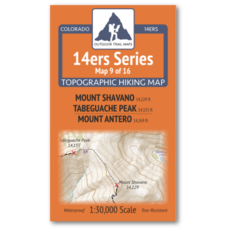 Outdoor Trail Maps Colorado 14ers Series Maps