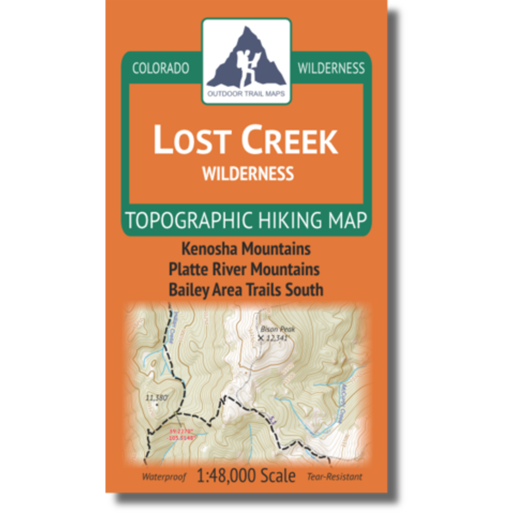 Outdoor Trail Maps Colorado Wilderness Series Maps