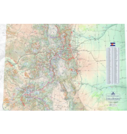 Outdoor Trail Maps Hiker's Map of Colorado