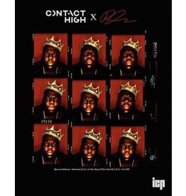 Notorious B.I.G., the King of New York, Contact Sheet Print