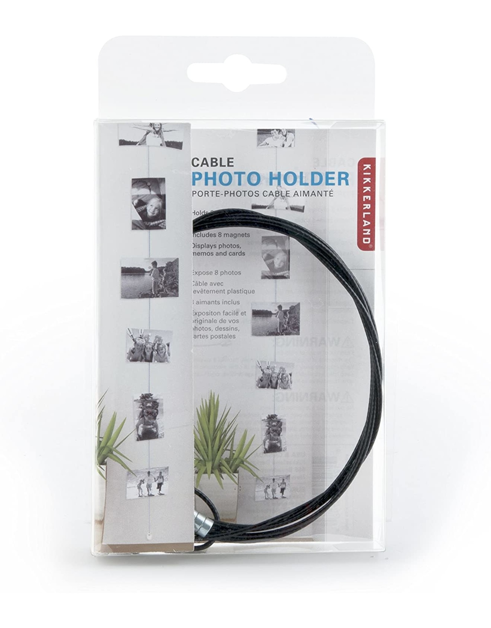Cable Photo Holder - Black