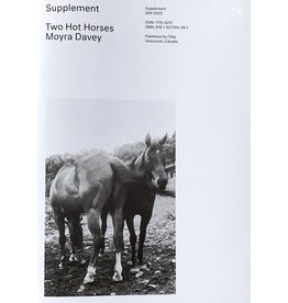 Moyra Davey: Two Hot Horses (Supplement S06-2022)