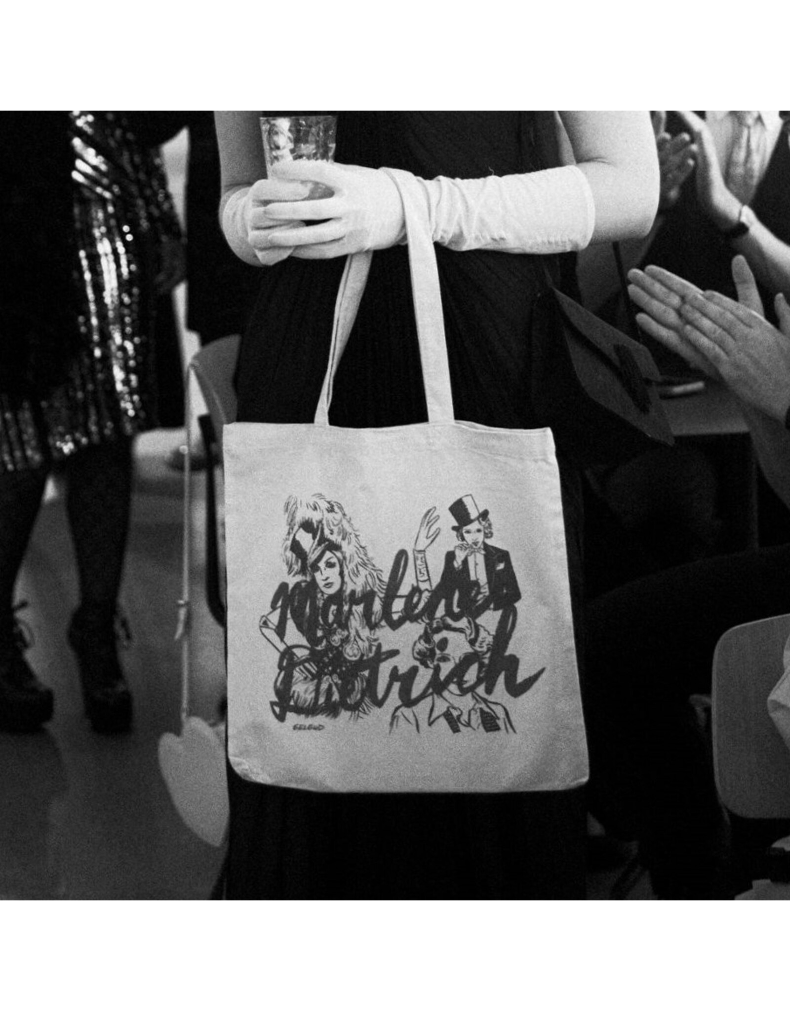 Marlene Dietrich Tote Bag