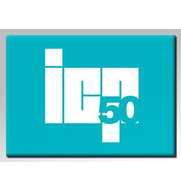 ICP 50 Logo Magnet - Teal