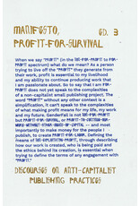 Manifesto, Profit-for-Survival