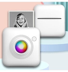 Gearwaves: Mini Portable Inkless Thermal Printer For Phone Photos