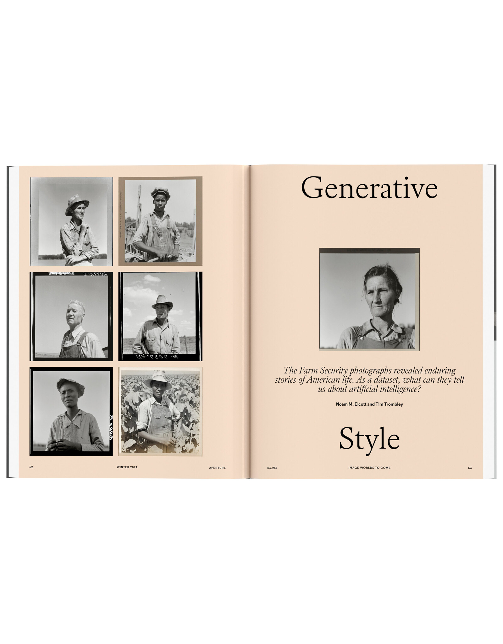 Aperture Magazine #257: Image Worlds to Come: Photography & AI