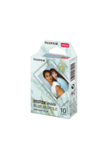 instax MINI Blue Marble Film - 10 Sheets