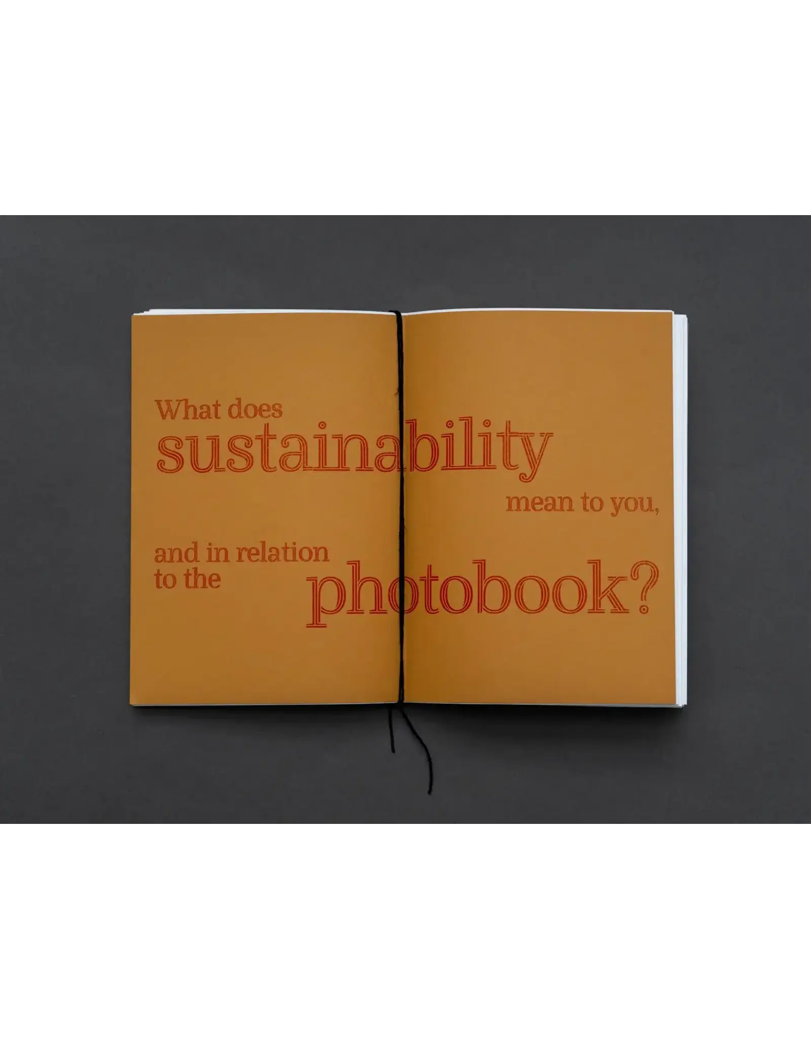 What Makes a Photobook Sustainable