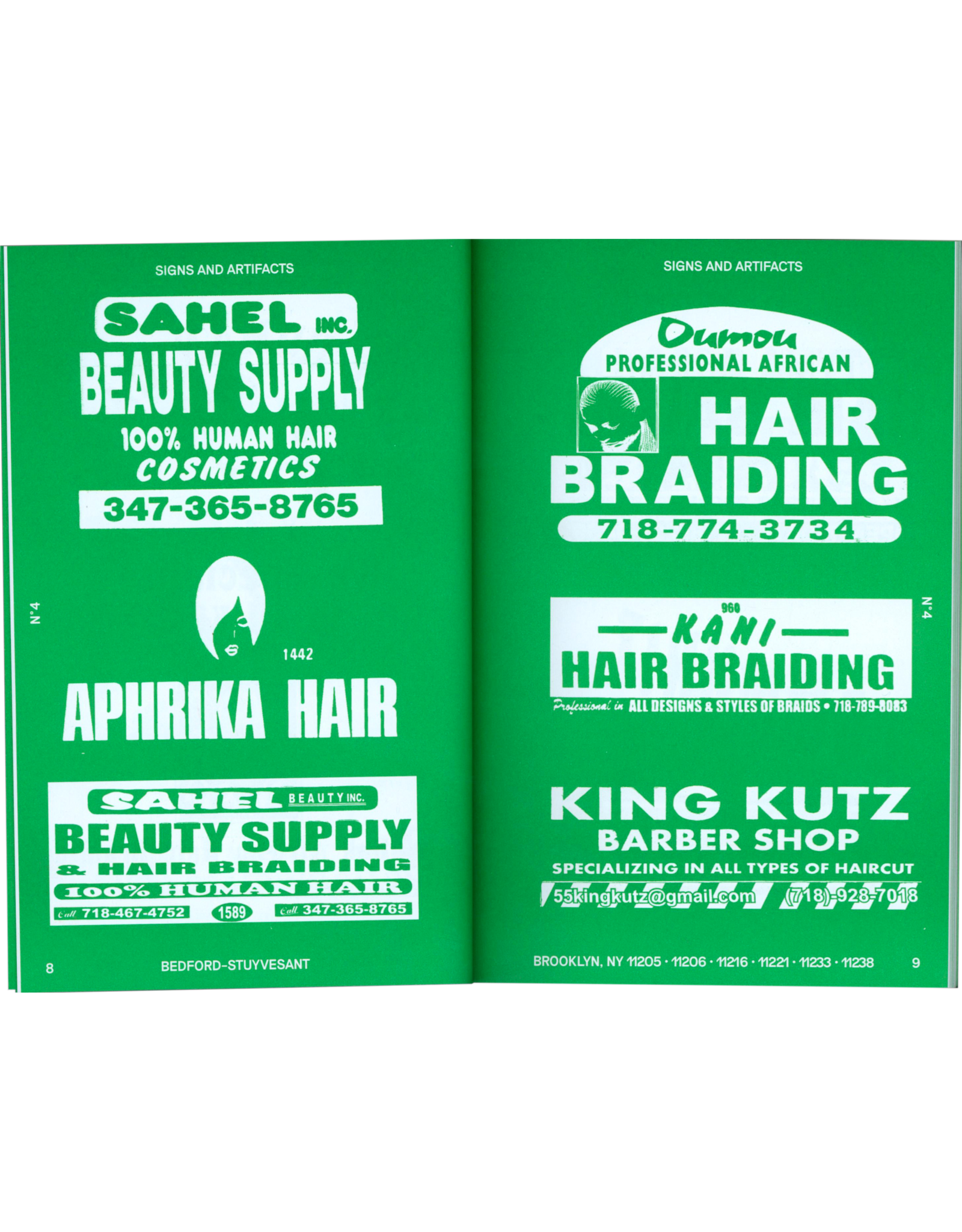 Signs & Artifacts No. 4: Bed-Stuy