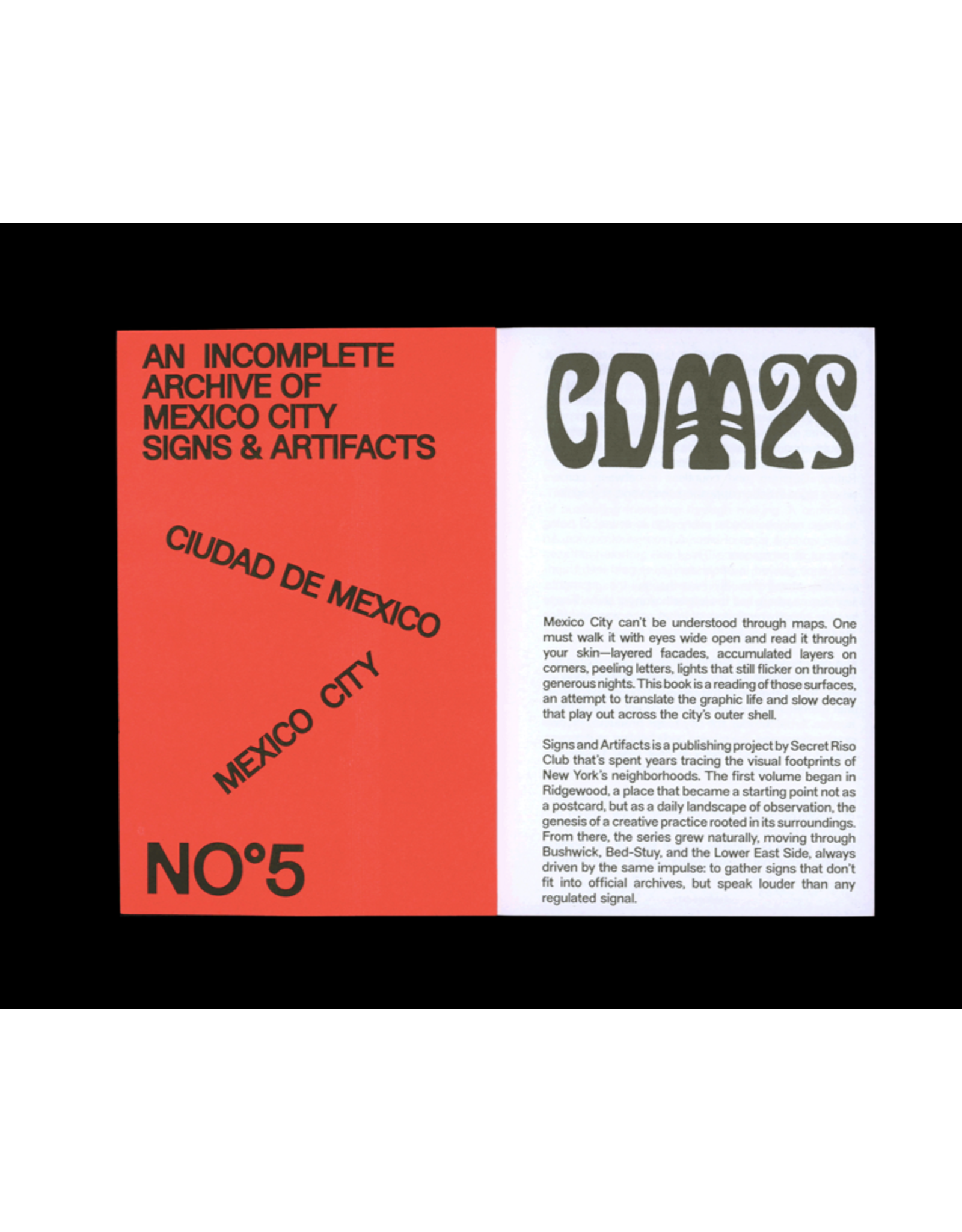 Signs & Artifacts No. 5: CDMX, Mexico City