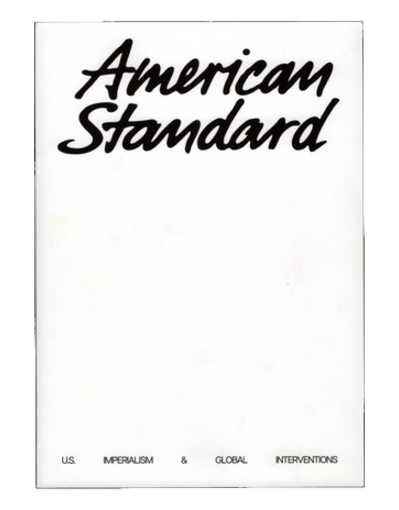 Christina H Appel: American Standard