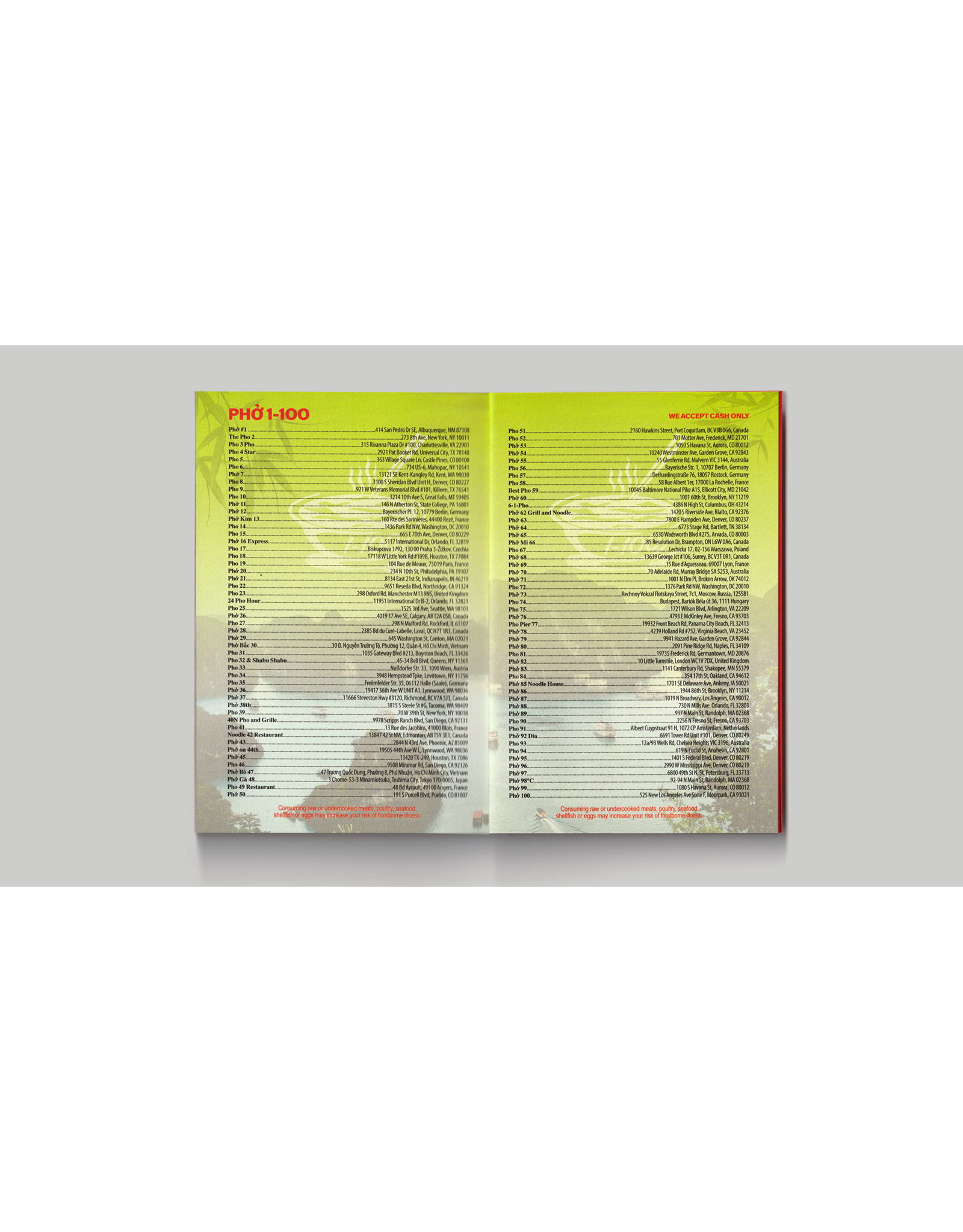 Copy of Alex Cheung: Phở 1-100