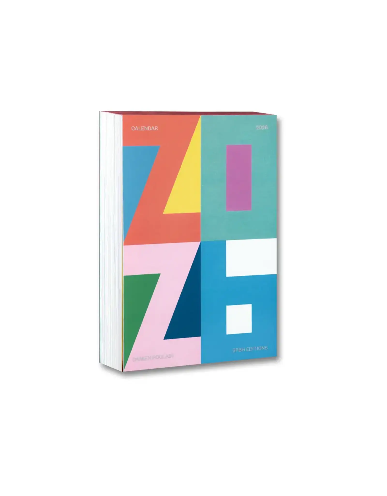 SPBH Damien Poulain: Page-A-Day Calendar 2026