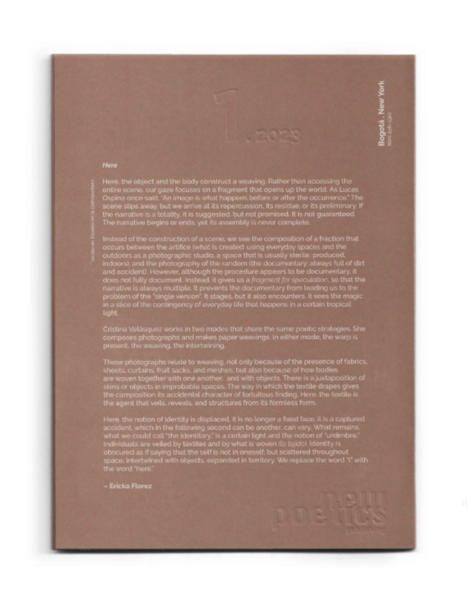 Cristina Velásquez: Embriagantes