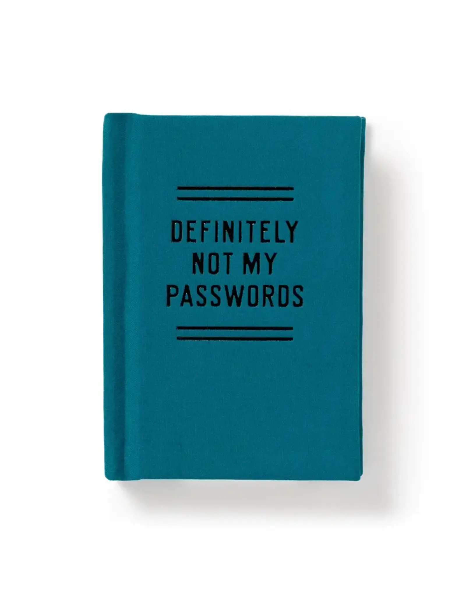 Definitely Not My Passwords - Password Diary