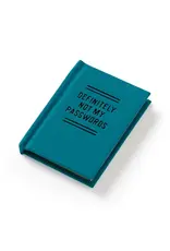 Definitely Not My Passwords - Password Diary