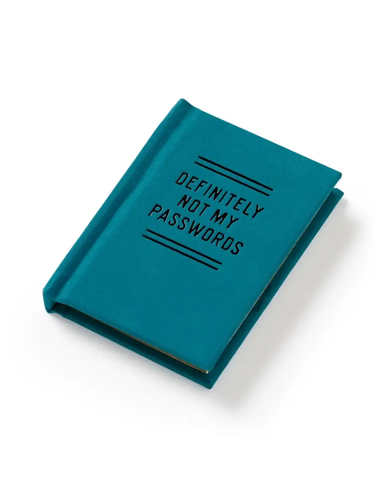 Definitely Not My Passwords - Password Diary