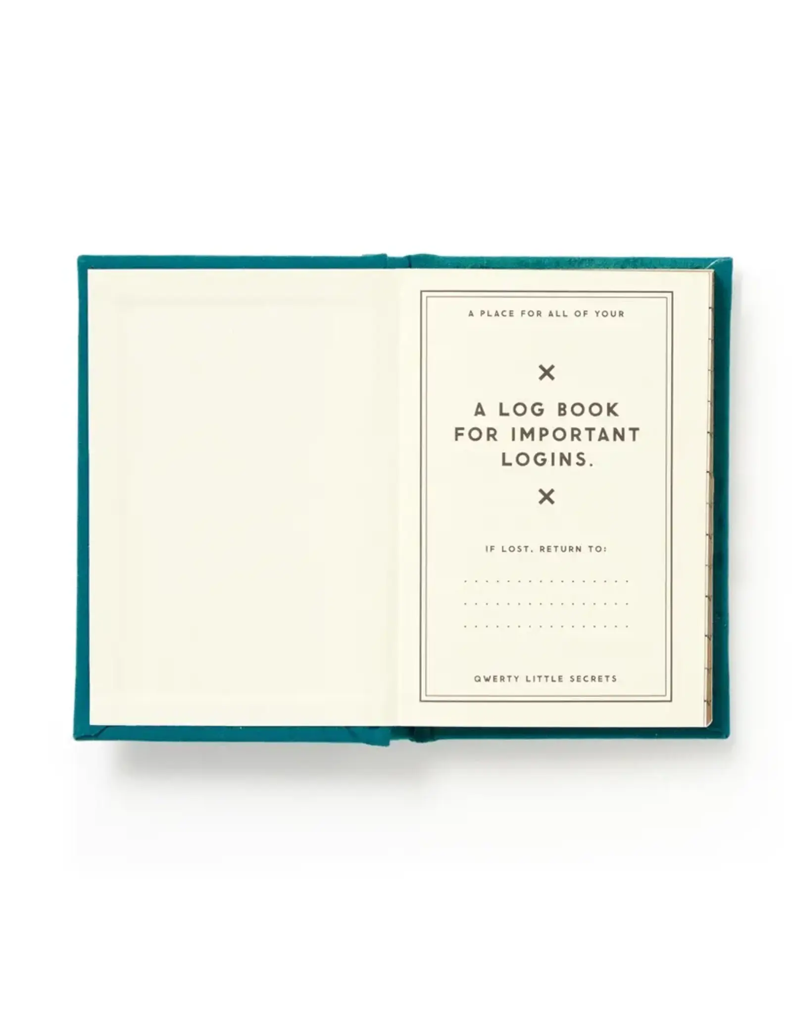 Definitely Not My Passwords - Password Diary