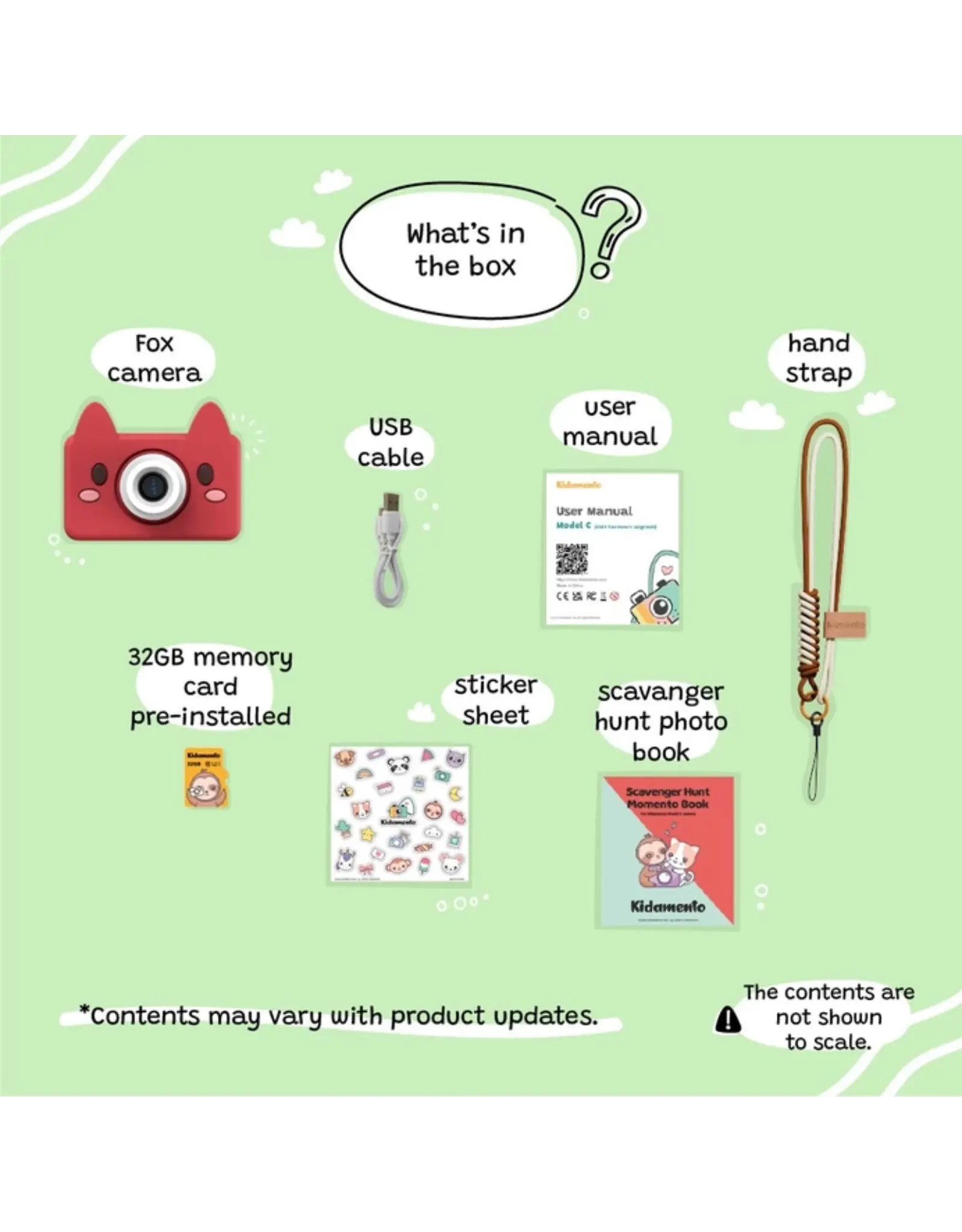 kidamento Fox Digital Camera