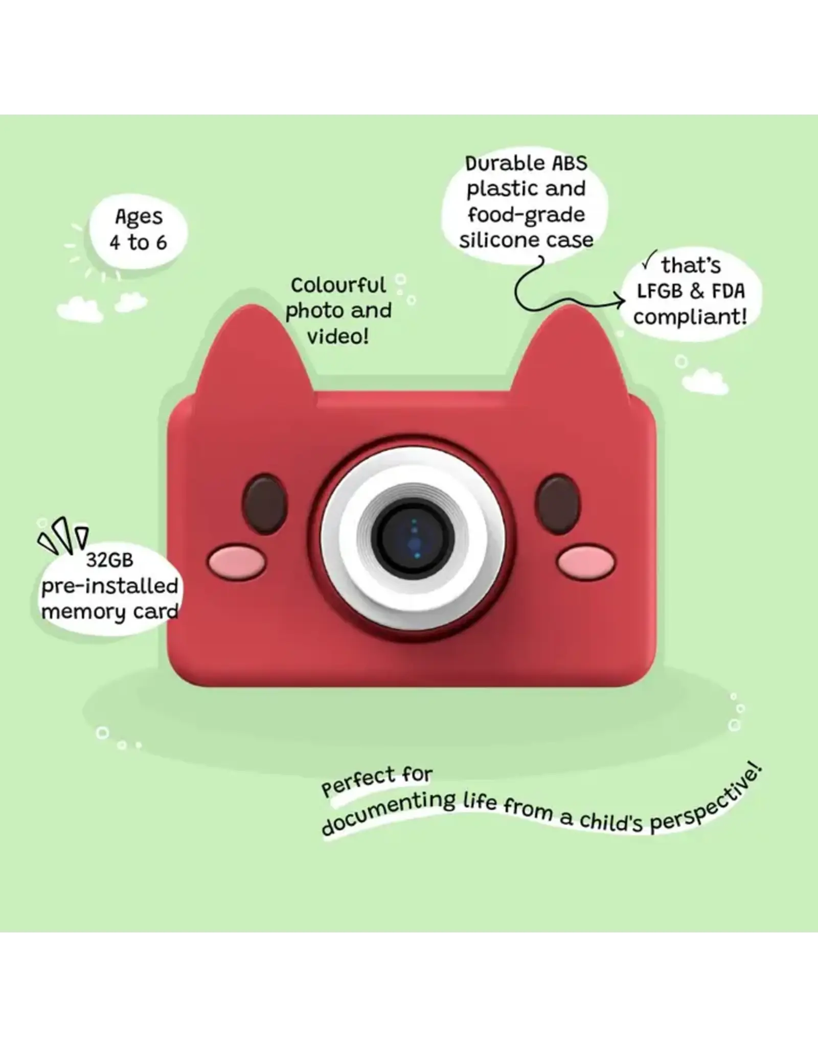 kidamento Fox Digital Camera