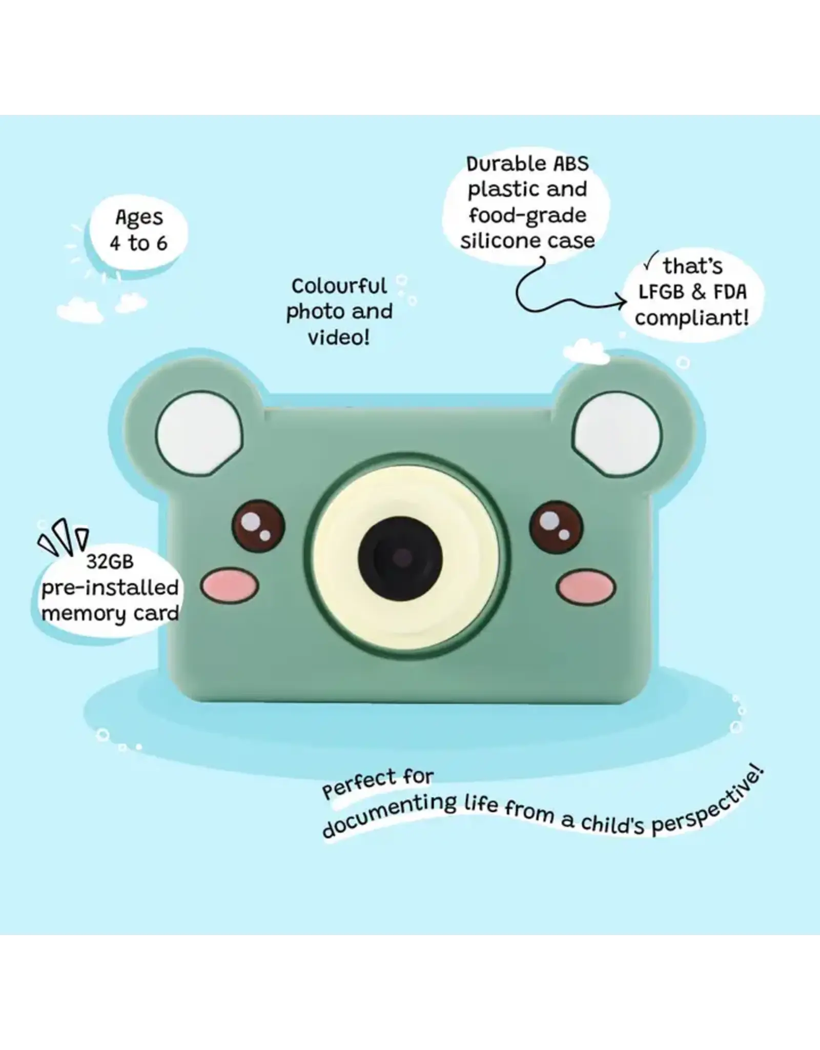 kidamento Bear Digital Camera