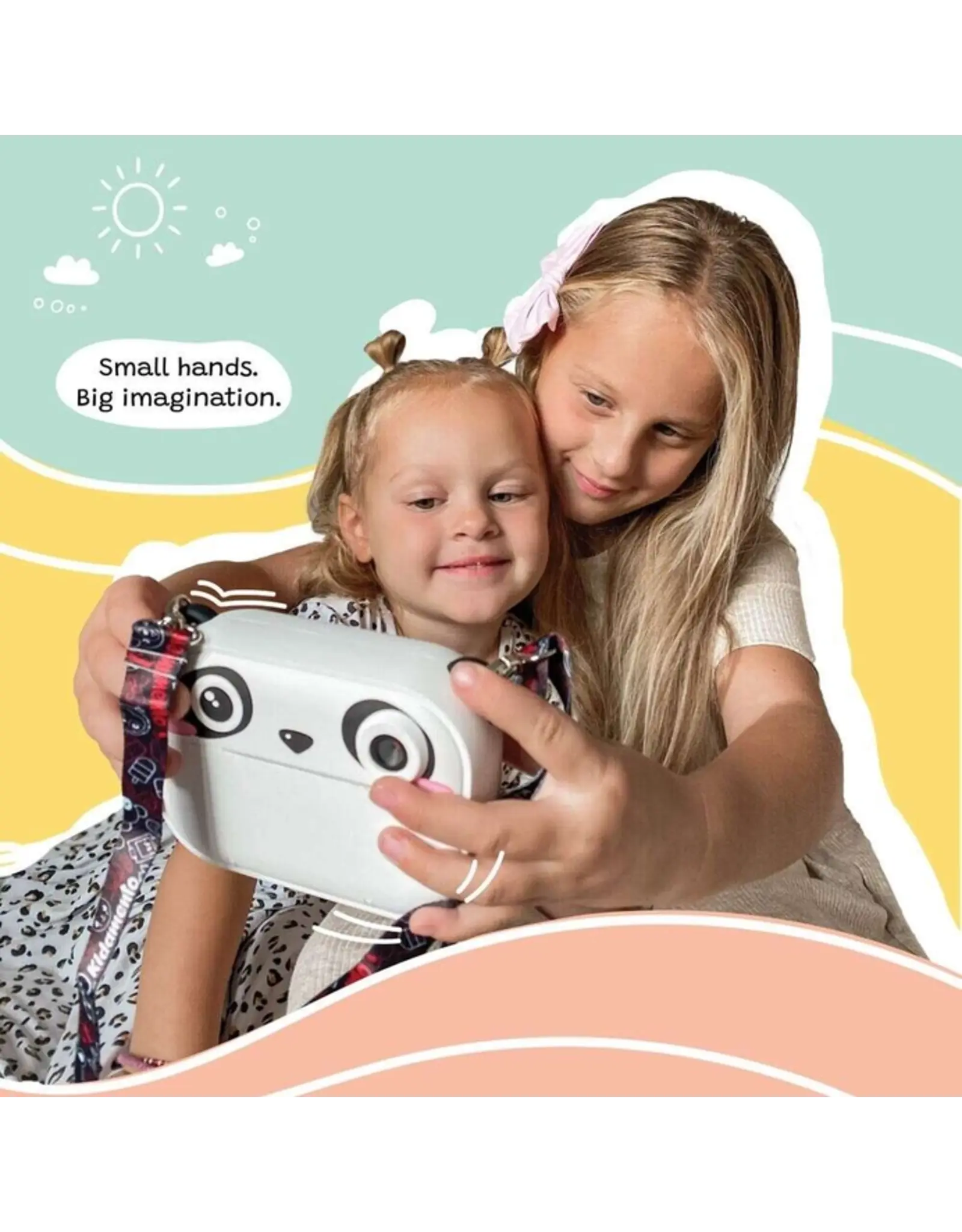 kidamento Panda Print and Digital Camera