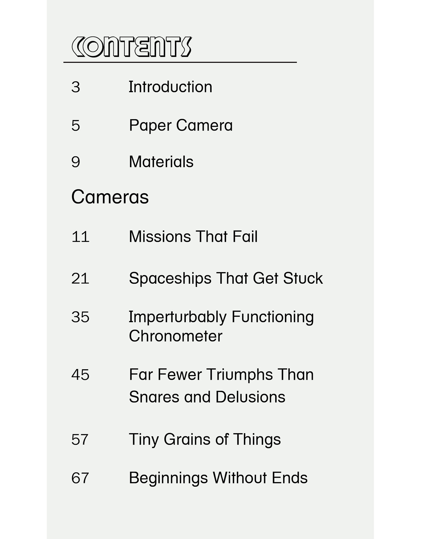 Camera of Possibilities: A Workbook for a Carrier Bag Theory of Photography