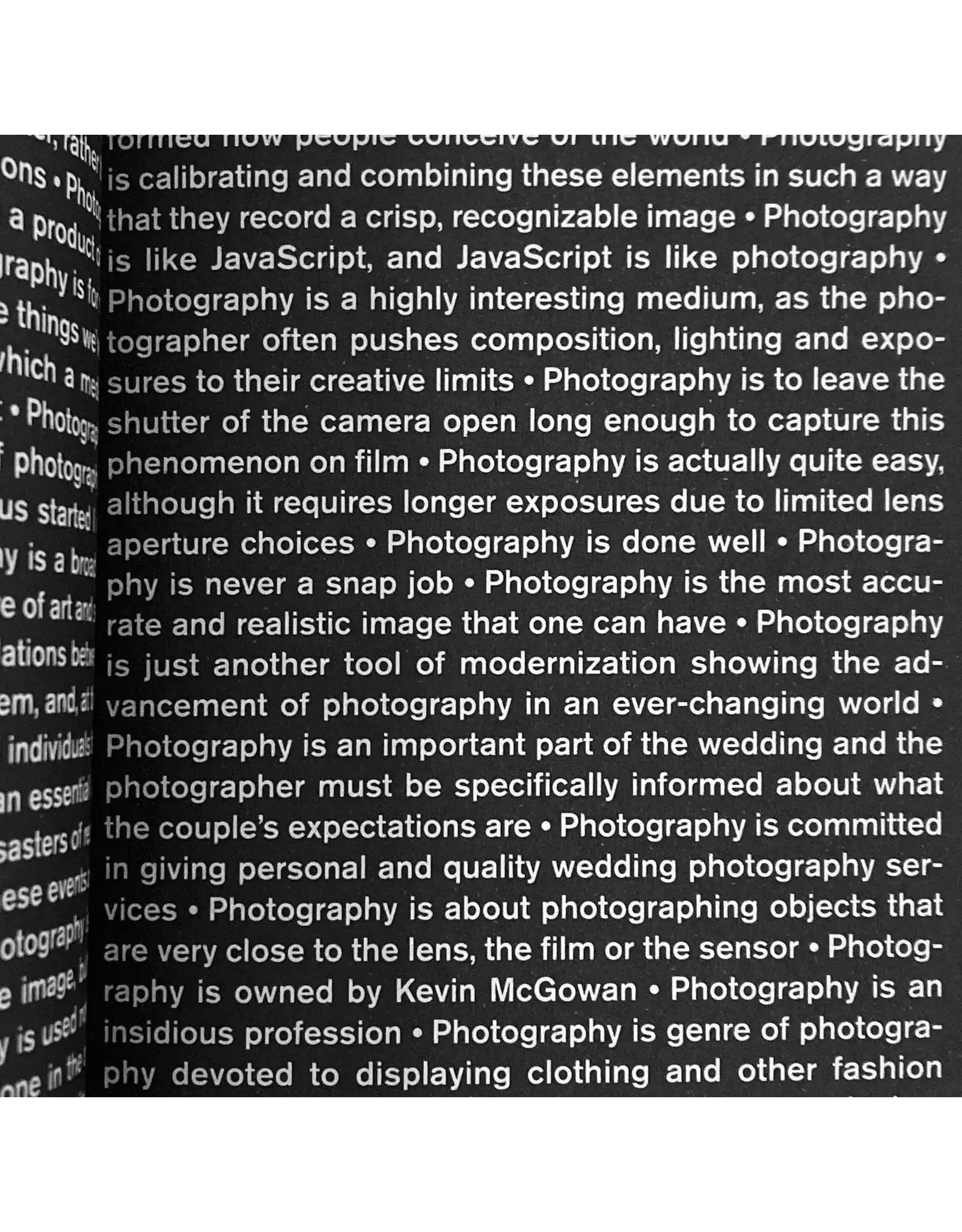 Mishka Henner: Photography is