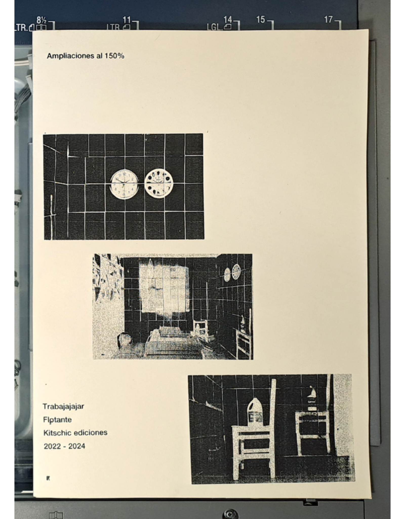 Trabajajajar, Flotante: Ampliaciones al 150%