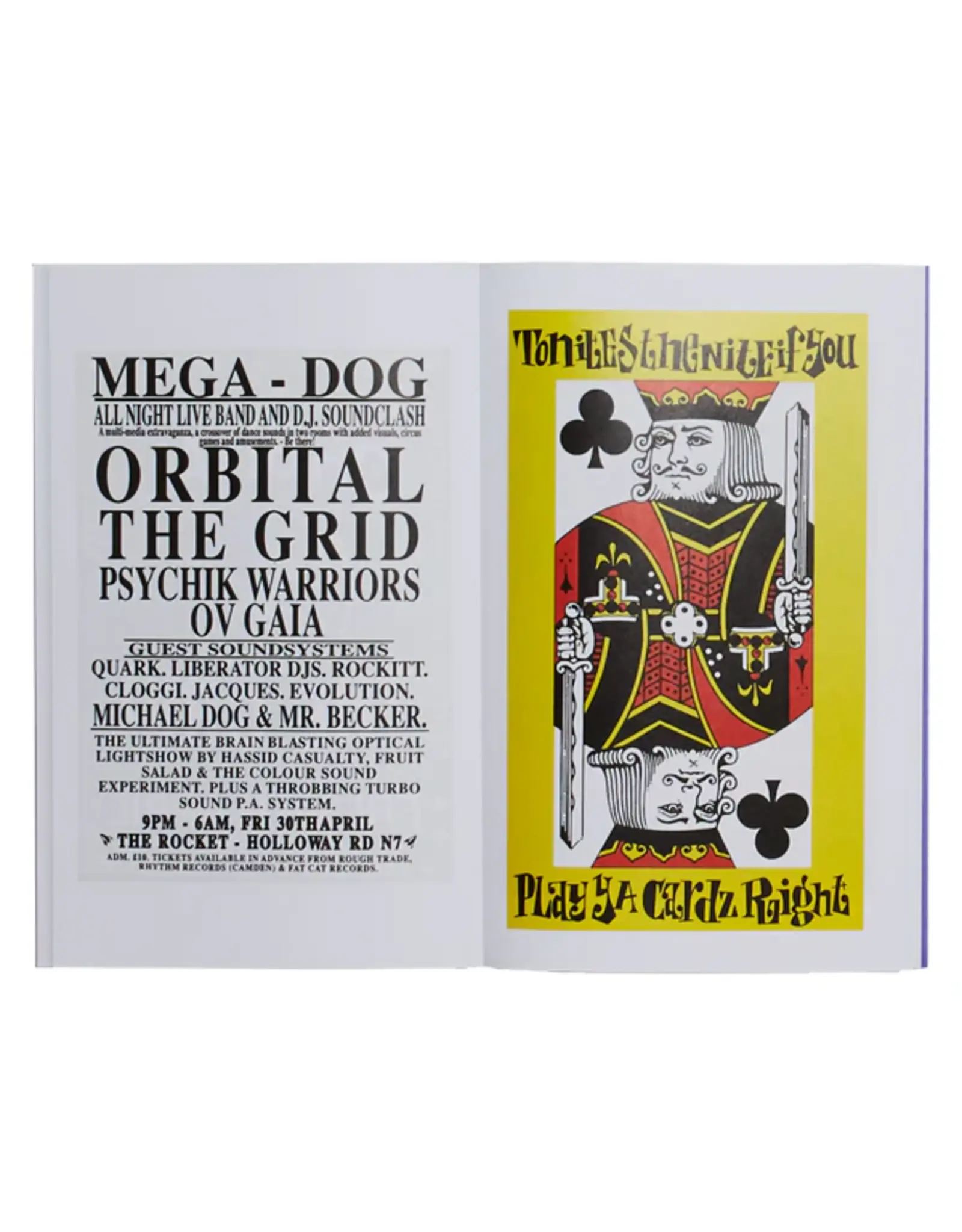 London Rave Flyers 1990-1996