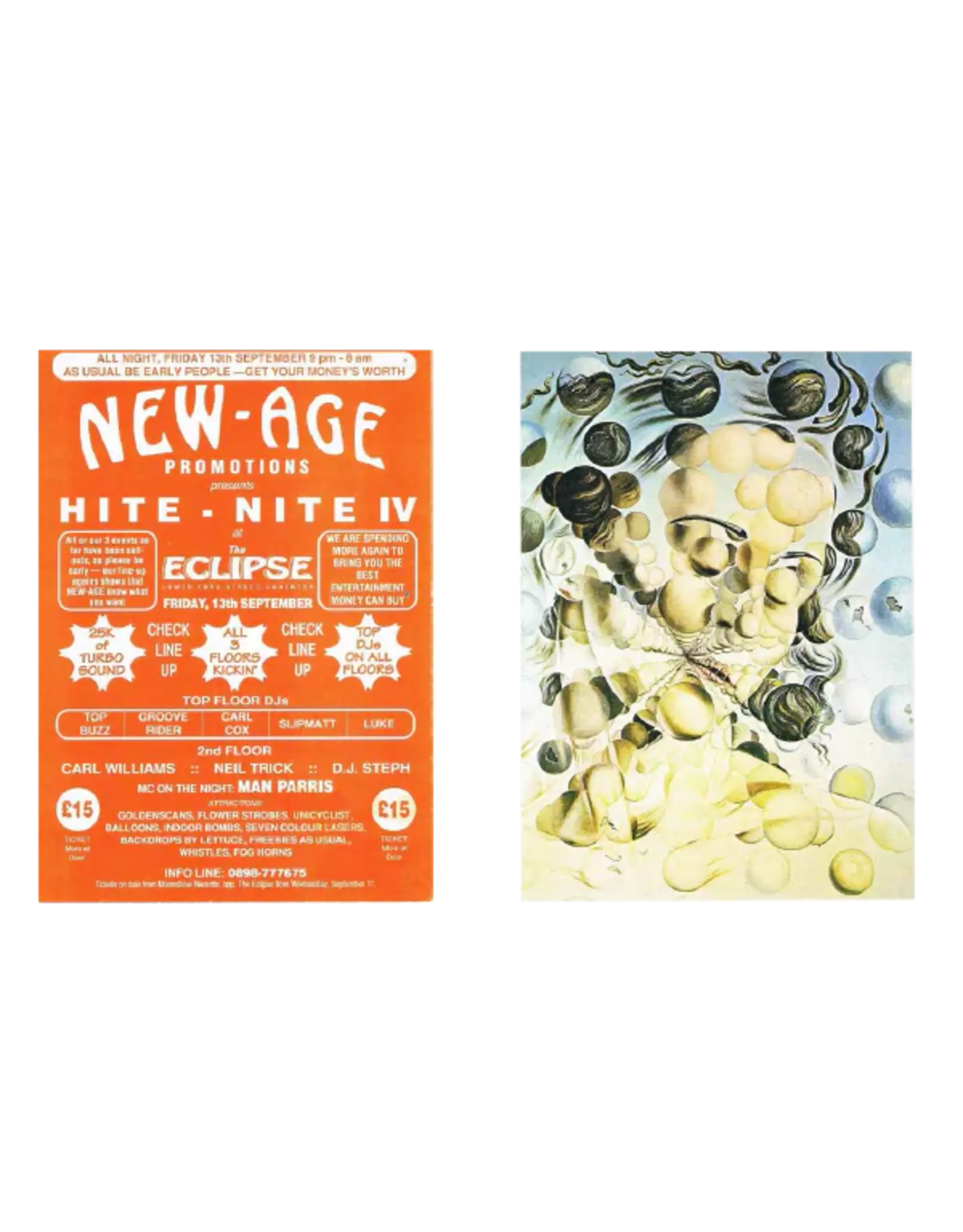 U.K. Rave Flyers 1991-1996